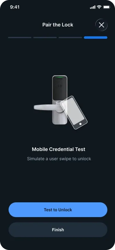 Step 5: Test the unlock